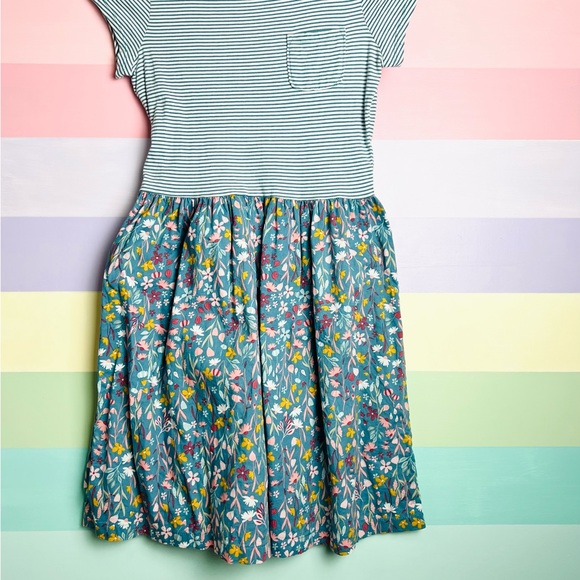 Carters Floral Dress, Size 12, stripped top - Picture 5 of 5